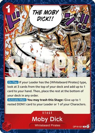 Moby Dick (OP16-021) (Foil)