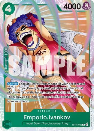 Emporio.Ivankov (026) (OP16-026) (Foil)