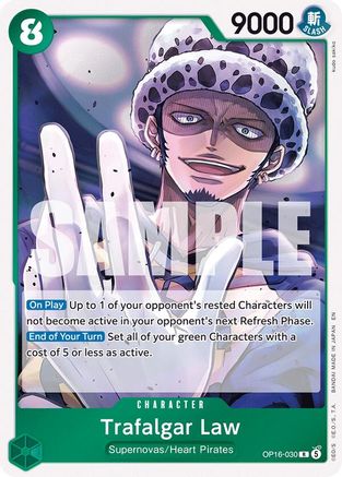 Trafalgar Law (030) (OP16-030) (Foil)