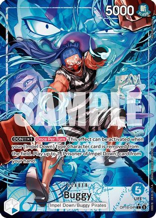 Buggy (041) (Alternate Art) (OP16-041) (Foil)