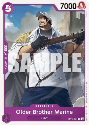 Older Brother Marine (OP16-061)