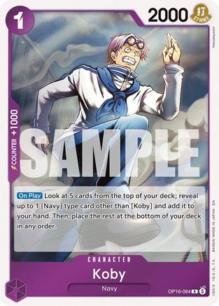 Koby (OP16-064) (Foil)