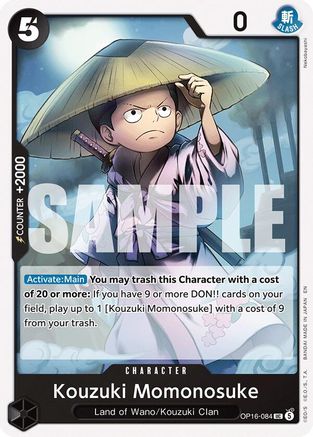 Kouzuki Momonosuke (084) (OP16-084)
