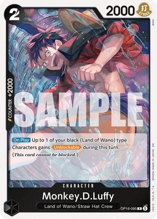 Monkey.D.Luffy (095) (OP16-095) (Foil)