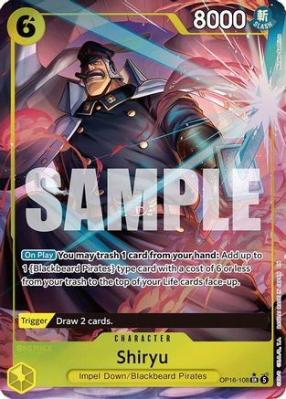 Shiryu (Full Art) (OP16-108) (Foil)