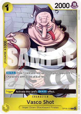 Vasco Shot (OP16-110) (Foil)
