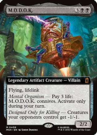 M.O.D.O.K. (Extended Art) (MSH-408)