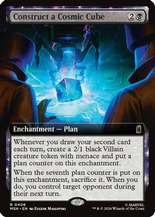 Construct a Cosmic Cube (Extended Art) (MSH-406)