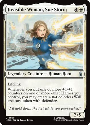 Invisible Woman, Sue Storm (MSH-017)