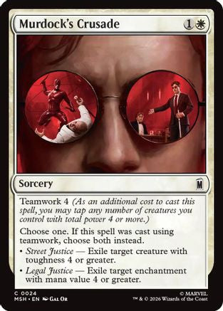 Murdock's Crusade (MSH-024) (Foil)