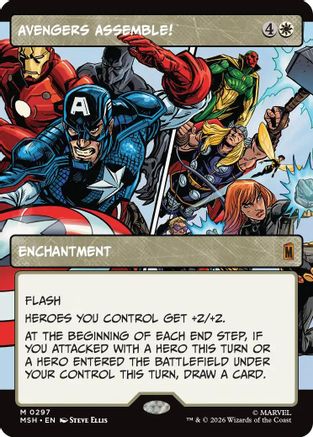 Avengers Assemble! (Borderless) (0297) (MSH-297)
