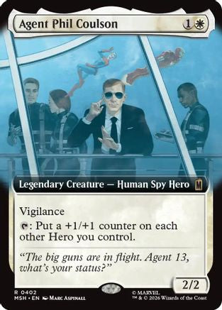 Agent Phil Coulson (Extended Art) (MSH-402)