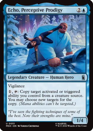 Echo, Perceptive Prodigy (MSH-051) (Foil)