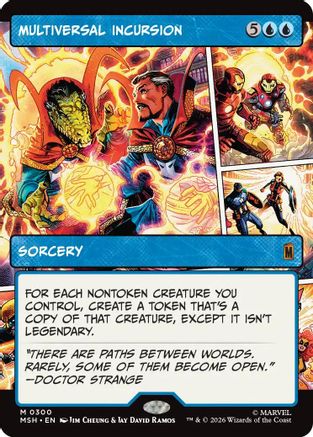Multiversal Incursion (Borderless) (MSH-300)