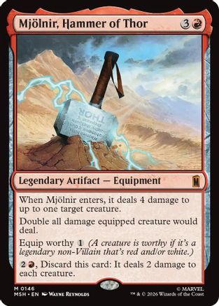 Mjolnir, Hammer of Thor (MSH-146)