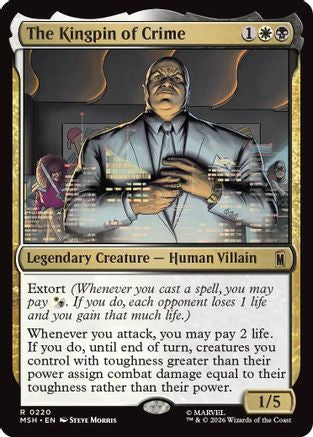 The Kingpin of Crime (MSH-220)