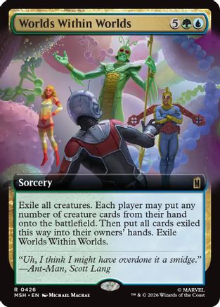Worlds Within Worlds (Extended Art) (MSH-426) (Foil)