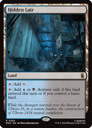Hidden Lair (MSH-269) (Foil)