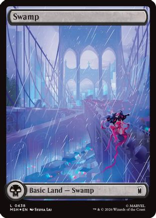 Swamp (0438) (Surge Foil) (MSH-438)