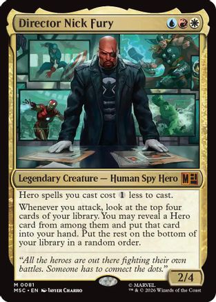 Director Nick Fury (MSC-081)