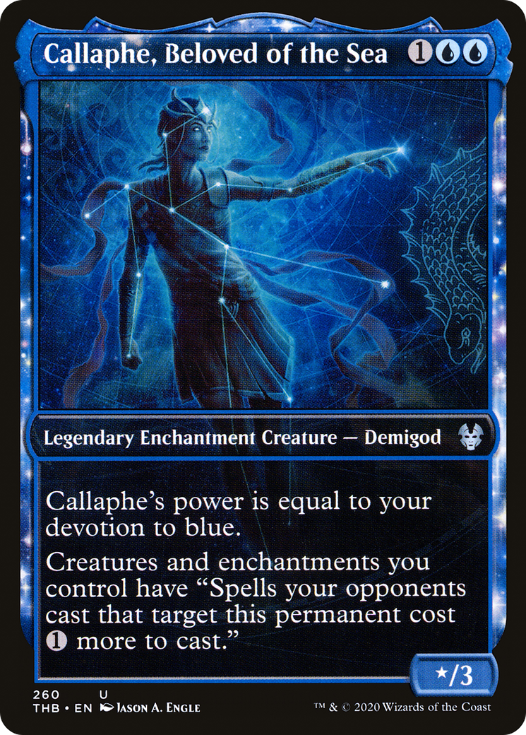 Callaphe, Beloved of the Sea (THB-260) (Showcase) (Foil)