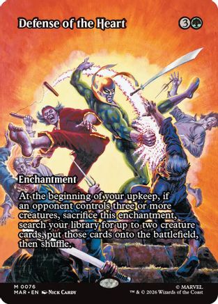 Defense of the Heart (Borderless) (MAR-076)