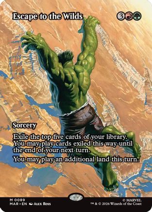 Escape to the Wilds (Borderless) (MAR-089)