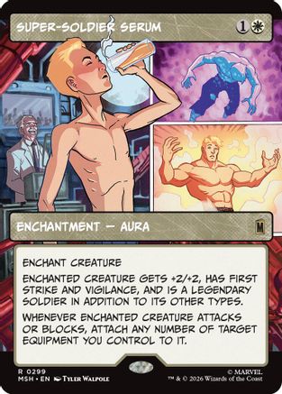 Super-Soldier Serum (Borderless) (MSH-299)