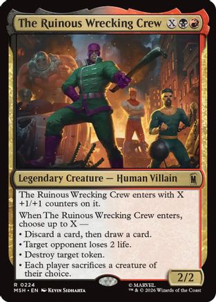 The Ruinous Wrecking Crew (MSH-224) (Foil)