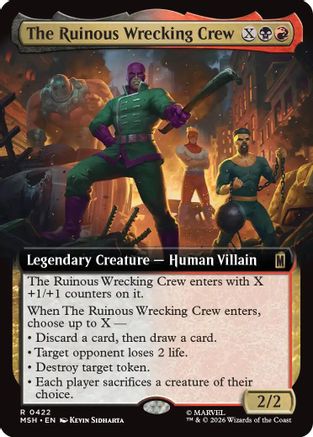 The Ruinous Wrecking Crew (Extended Art) (MSH-422)