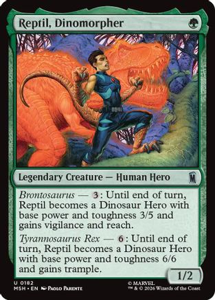 Reptil, Dinomorpher (MSH-182)