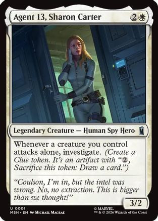 Agent 13, Sharon Carter (MSH-001)