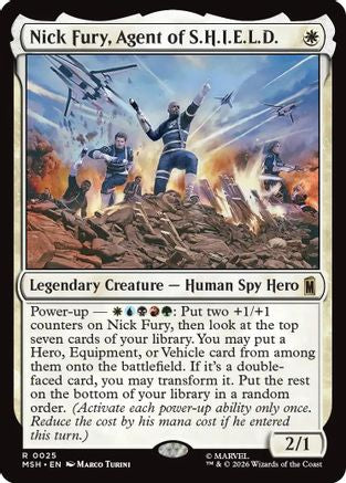 Nick Fury, Agent of S.H.I.E.L.D. (MSH-025)