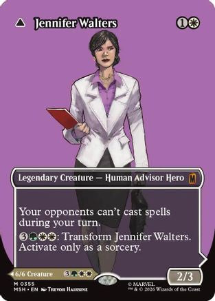 Jennifer Walters (Borderless) (0355) (MSH-355) (Foil)