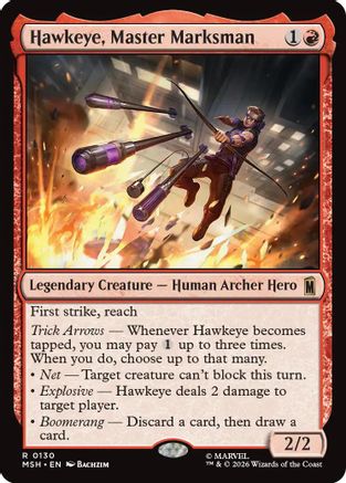 Hawkeye, Master Marksman (MSH-130) (Foil)
