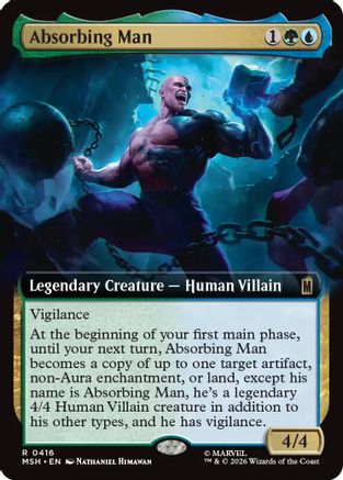 Absorbing Man (Extended Art) (MSH-416) (Foil)
