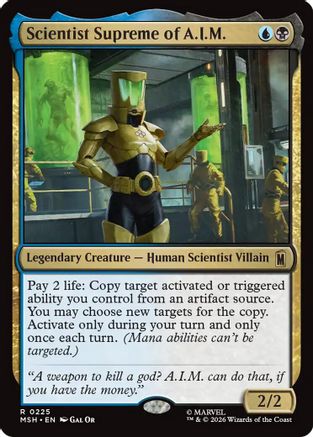 Scientist Supreme of A.I.M. (MSH-225) (Foil)