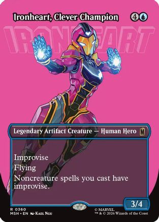 Ironheart, Clever Champion (Borderless) (MSH-360) (Foil)
