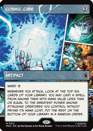 Cosmic Cube (Borderless) (0312) (MSH-312)