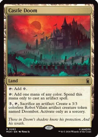 Castle Doom (MSH-263) (Foil)