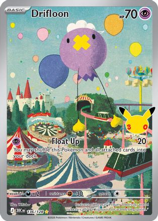 Drifloon (30C-136) (Holofoil)