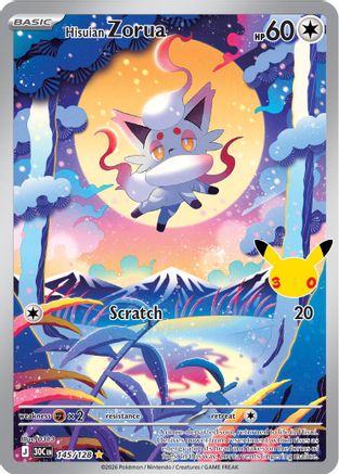 Hisuian Zorua (30C-145) (Holofoil)