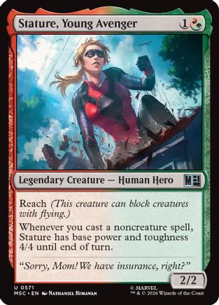 Stature, Young Avenger (MSH-571)