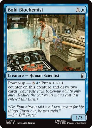 Bold Biochemist (MSH-048)