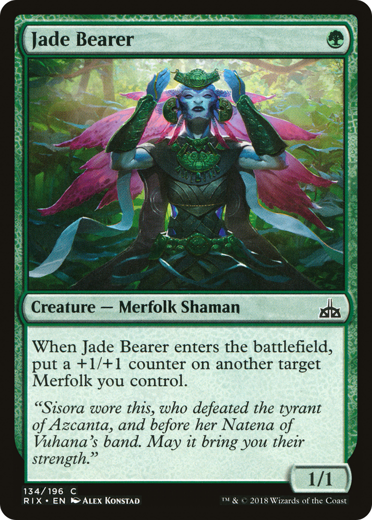 Jade Bearer (RIX-134) (Foil)