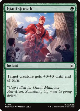 Giant Growth (MSH-167) (Foil)