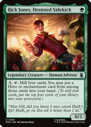 Rick Jones, Destined Sidekick (MSH-184) (Foil)