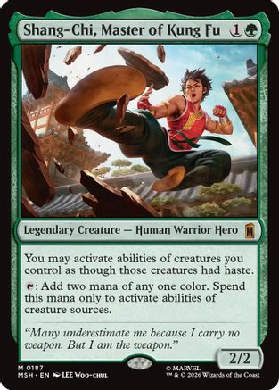 Shang-Chi, Master of Kung Fu (MSH-187)