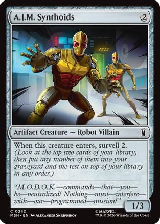 A.I.M. Synthoids (MSH-242)