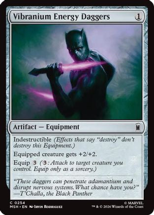 Vibranium Energy Daggers (MSH-254)